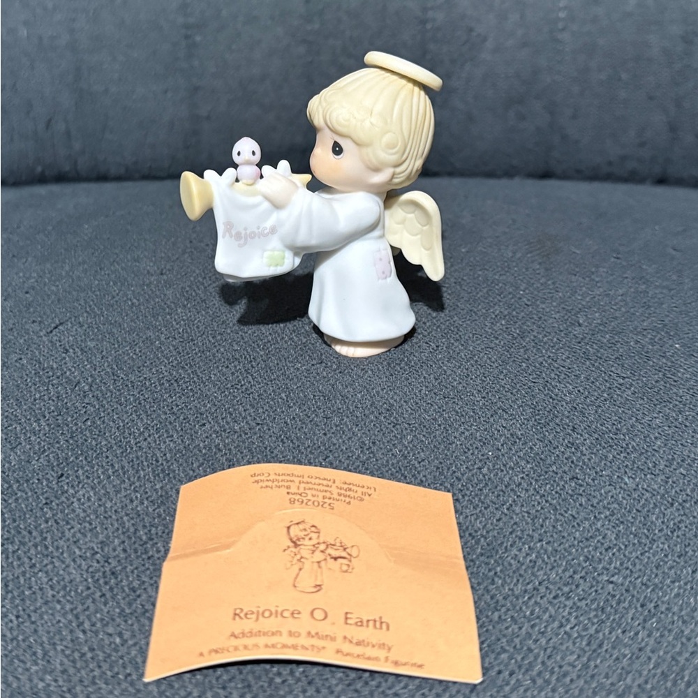 Enesco Precious Moments Mini Nativity Set - Angel w/Trumpet